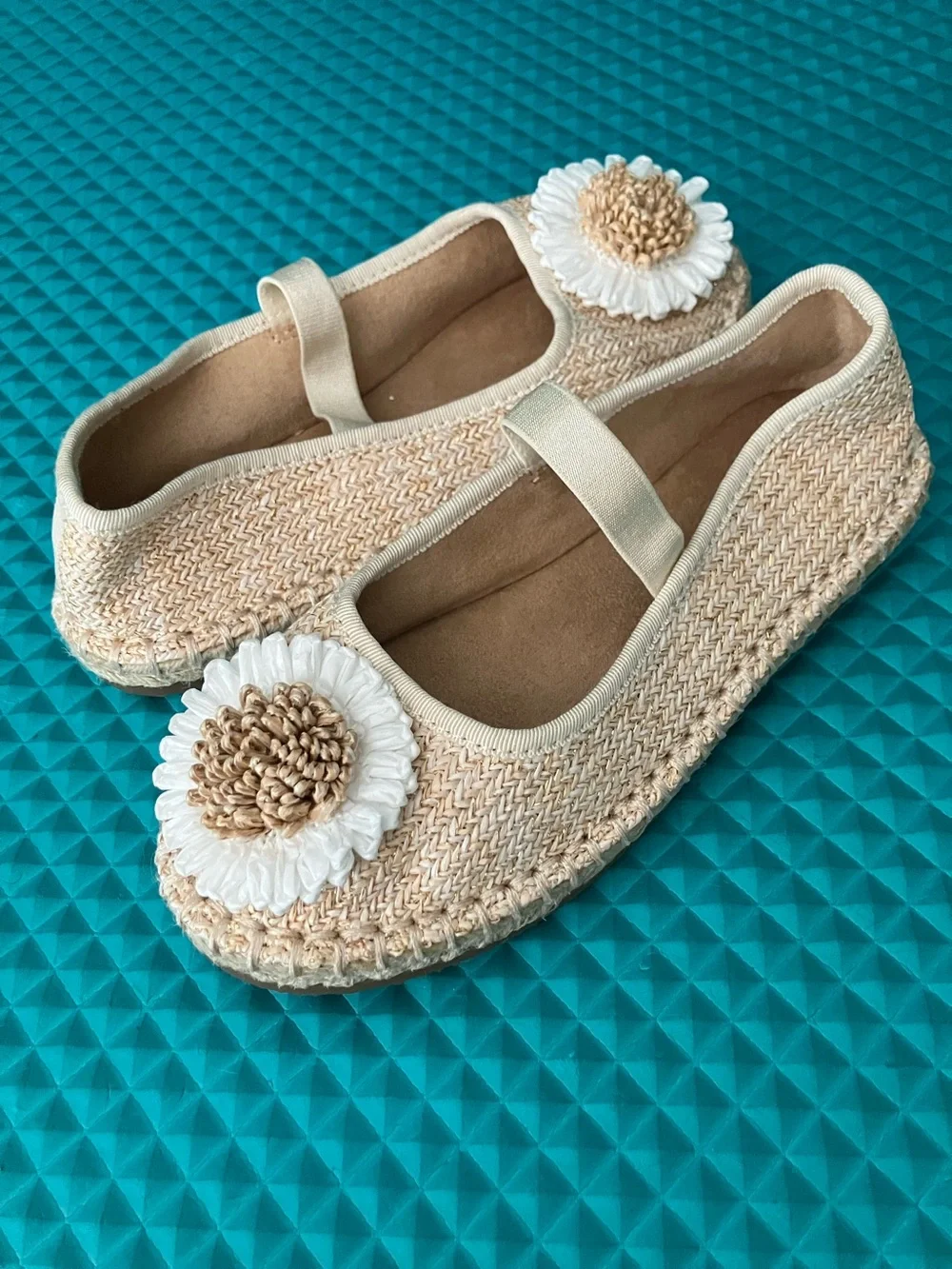 NEW - CAT & JACK Toddler Gail Mary Jane Espadrille Flat Shoes | 12